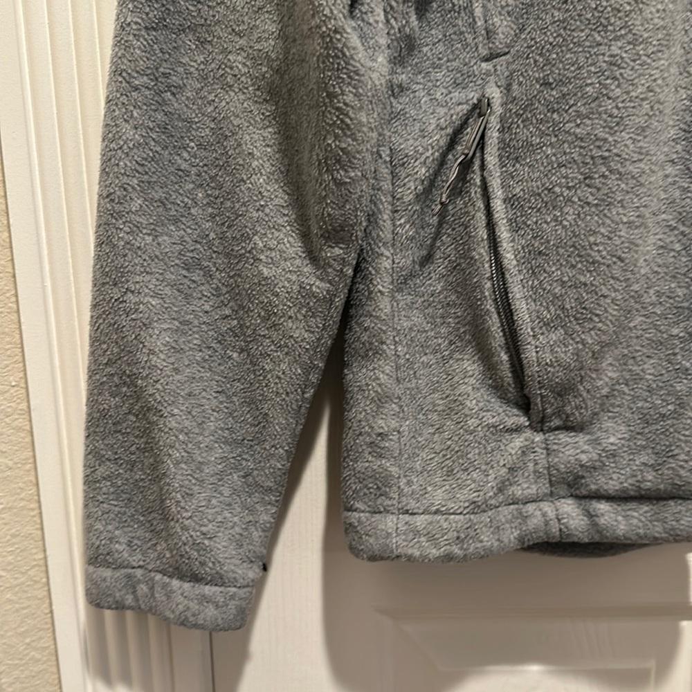 Columbia Size Small Men’s Zipper Fleece Grey - Picture 6 of 6